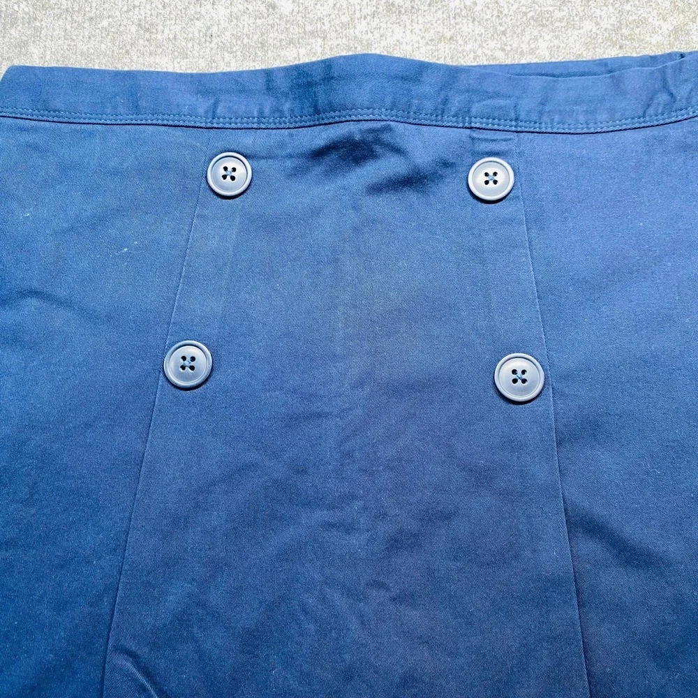 The Children's Place Girls Size 18 Plus Blue School Uniform Skort Pleated Zip